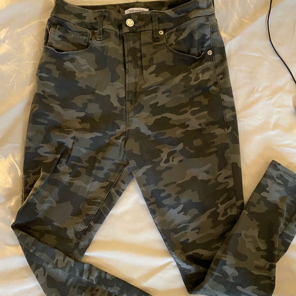 Camo Good American Jeans | size 12